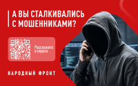 Народный фронт запускает опрос об эффективности борьбы с телефонным мошенничеством